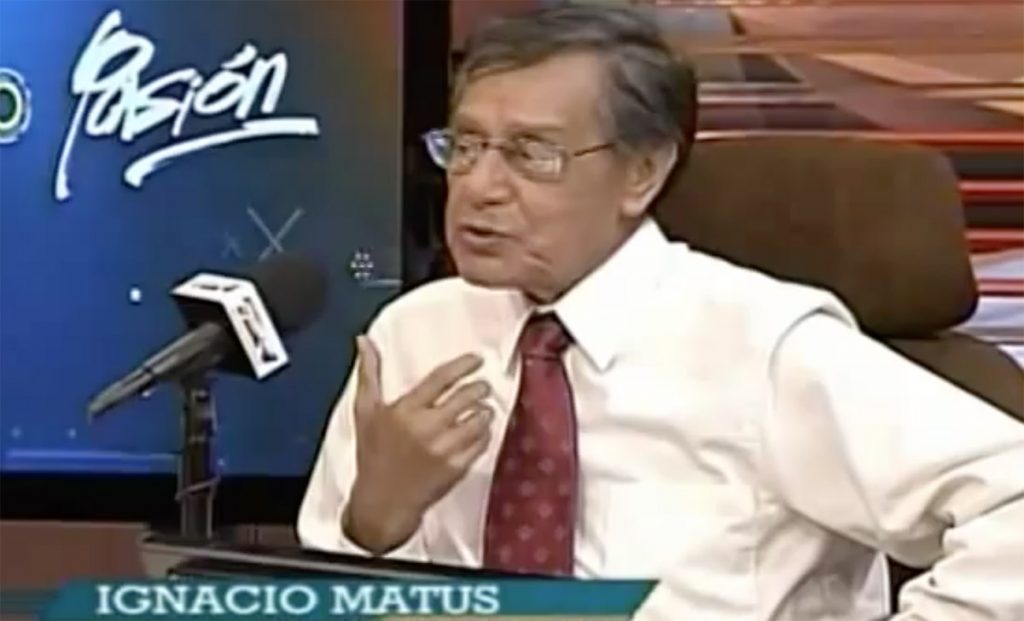 FALLECE EL PERIODISTA DEPORTIVO IGNACIO MATUS