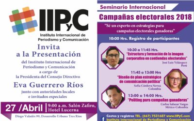 PRESENTAN INSTITUTO INTERNACIONAL DE PERIODISMO Y COMUNICACIÓN