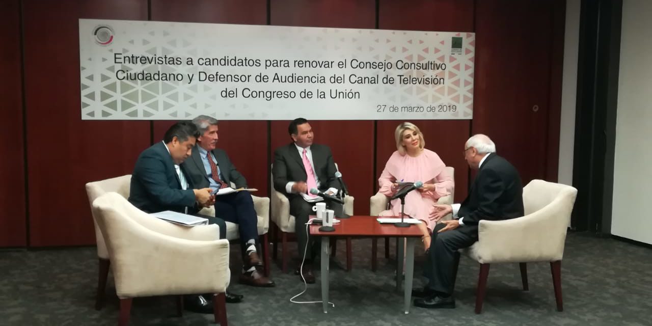 RENUEVAN CONSEJO CONSULTIVO CIUDADANO DEL CANAL DE TV DEL CONGRESO