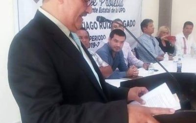 SANTIAGO RUÍZ; PRESIDENTE DE LA UNIÓN DE PERIODISTAS DEMOCRÁTICOS EN TAMAULIPAS