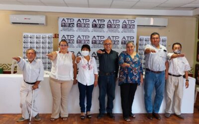 TABASCO. RINDE PROTESTA LA DELEGACIÓN DE LA ATP EN EMILIANO ZAPATA