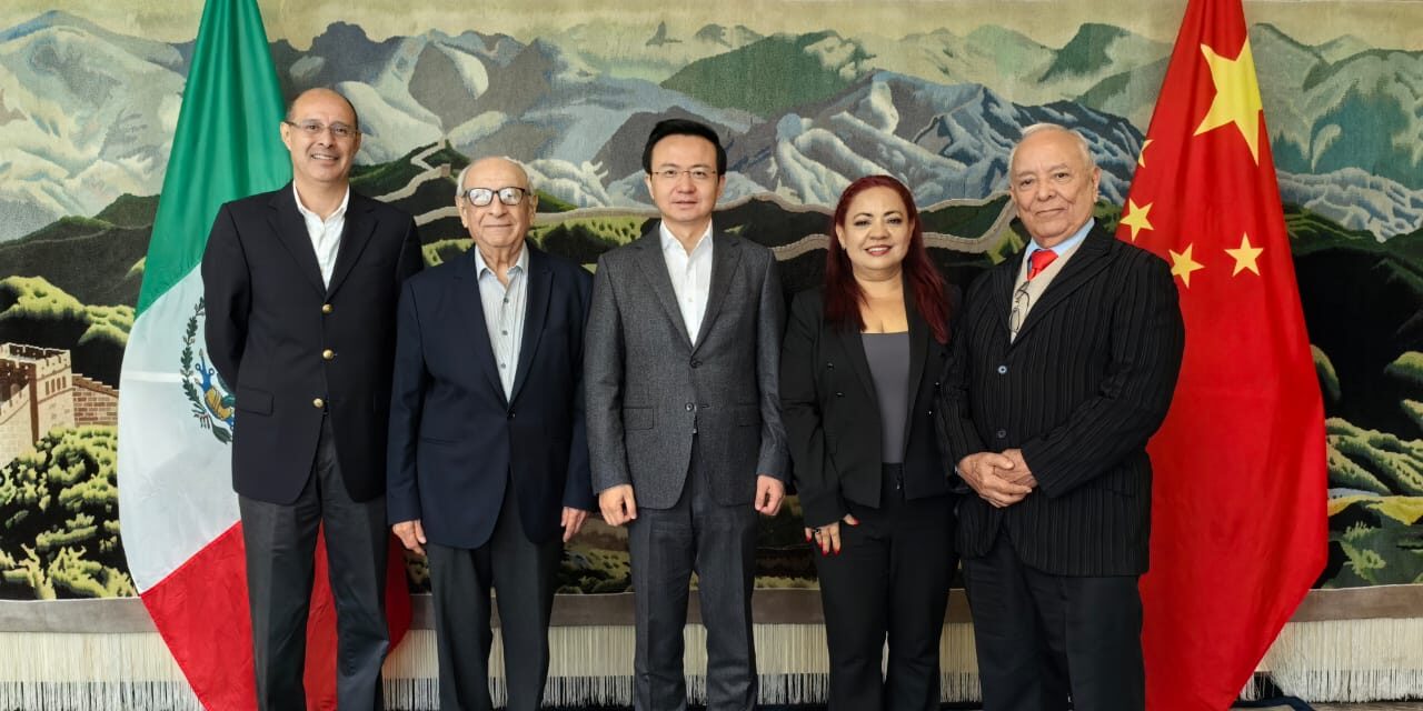 REPRESENTANTES DE FAPERMEX Y CONALIPE VISITARON AL EMBAJADOR DE CHINA EN MÉXICO