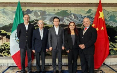 REPRESENTANTES DE FAPERMEX Y CONALIPE VISITARON AL EMBAJADOR DE CHINA EN MÉXICO