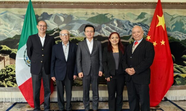 REPRESENTANTES DE FAPERMEX Y CONALIPE VISITARON AL EMBAJADOR DE CHINA EN MÉXICO