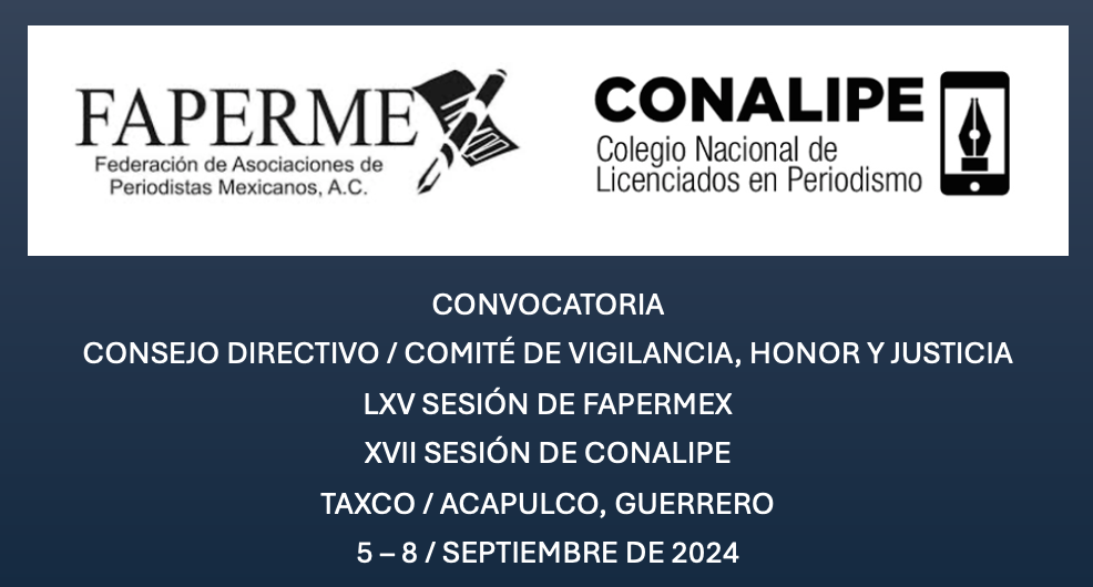 CONVOCATORIA / TAXCO – ACAPULCO / 5 – 8 SEPTIEMBRE 2024